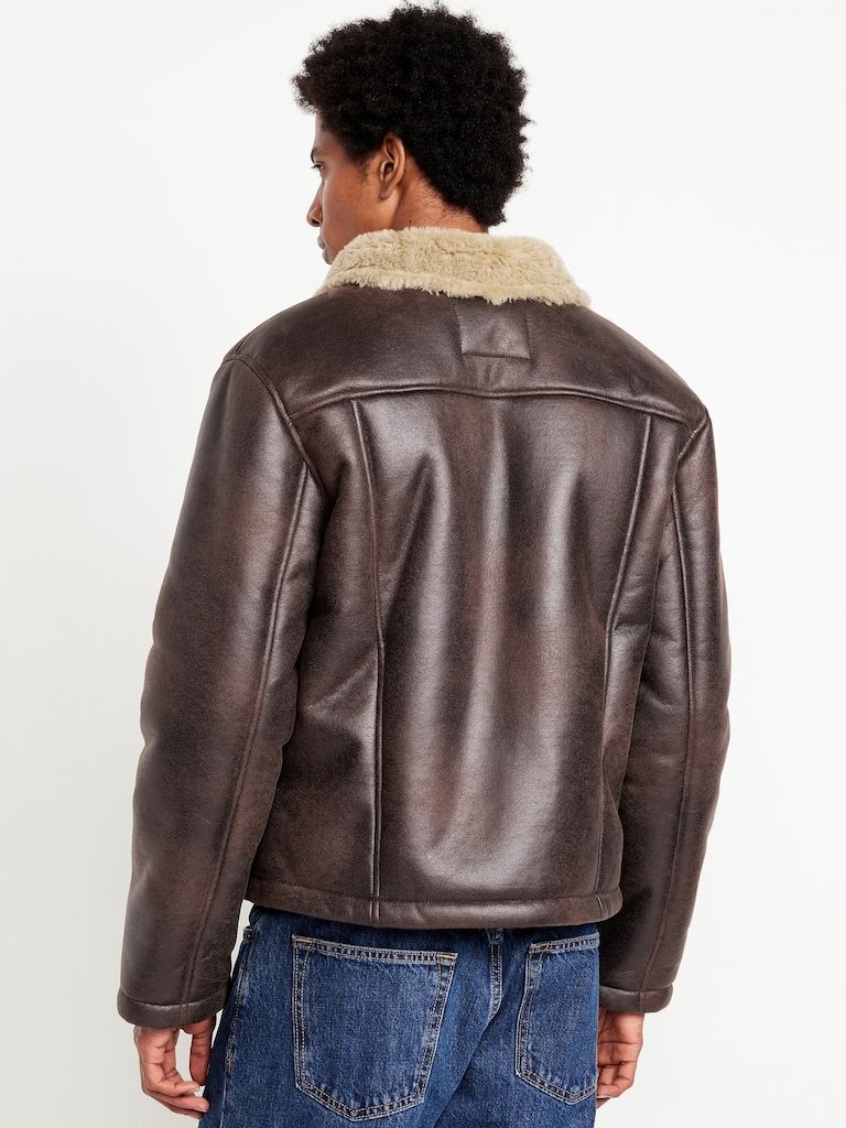 Shearling Aviator Jacket