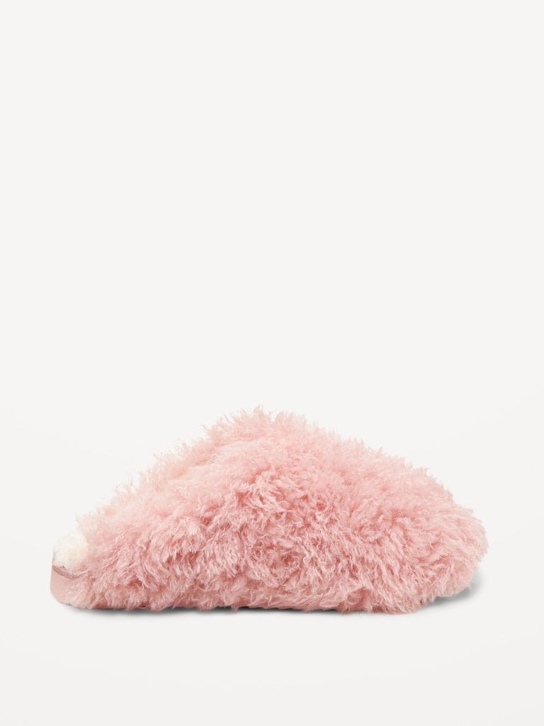 Faux Fur Slippers for Women