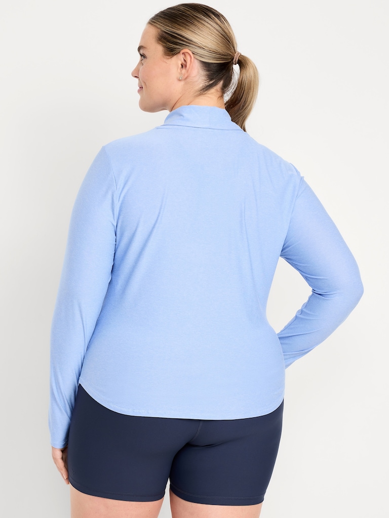 CloudMotion Funnel Neck Top