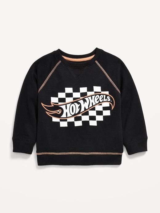 Hot Hot Wheels™ Unisex Graphic Sweatshirt for Toddler clearance deal
