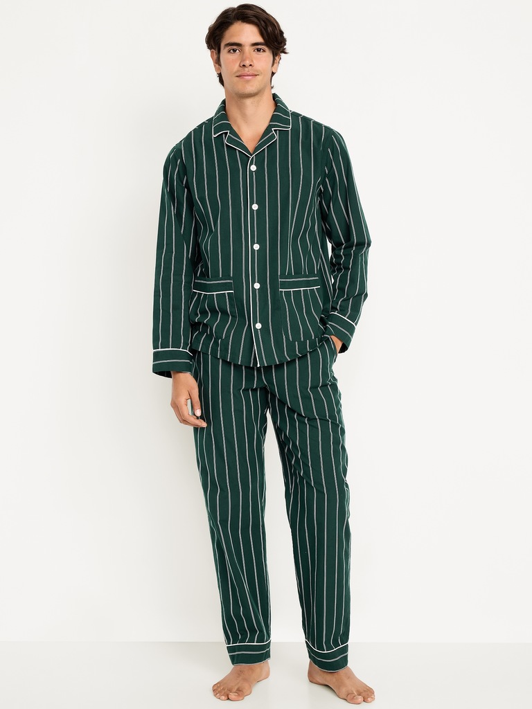 Poplin Pajama Pant Set