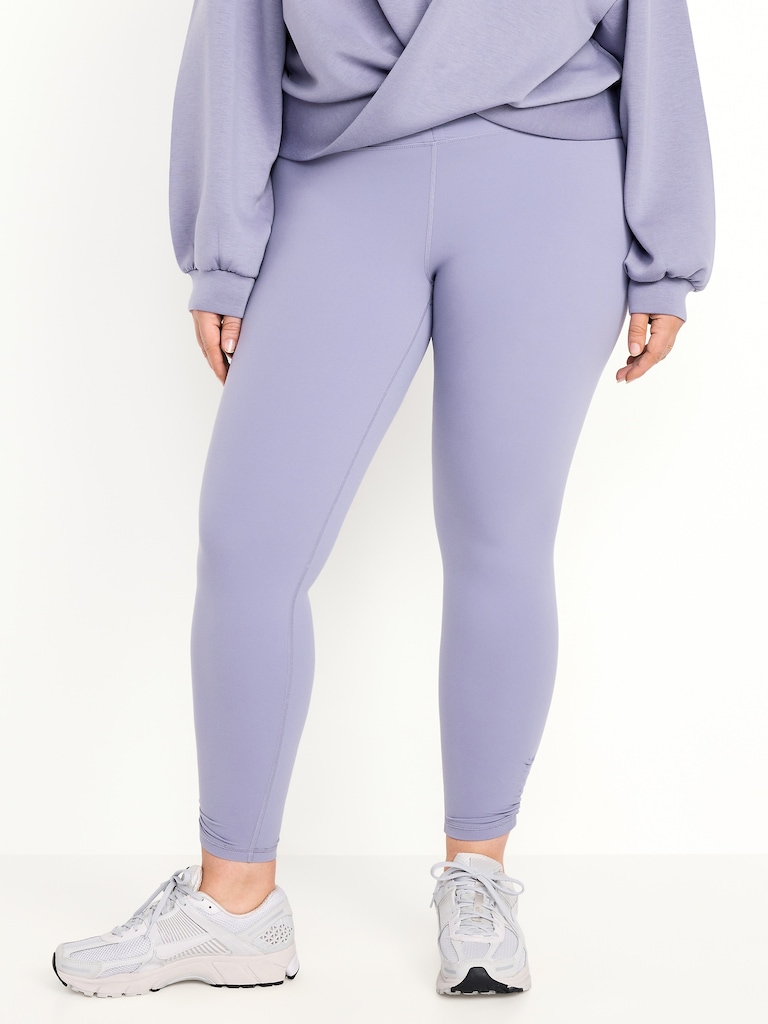 High-Waisted StudioSmooth Ruched Leggings