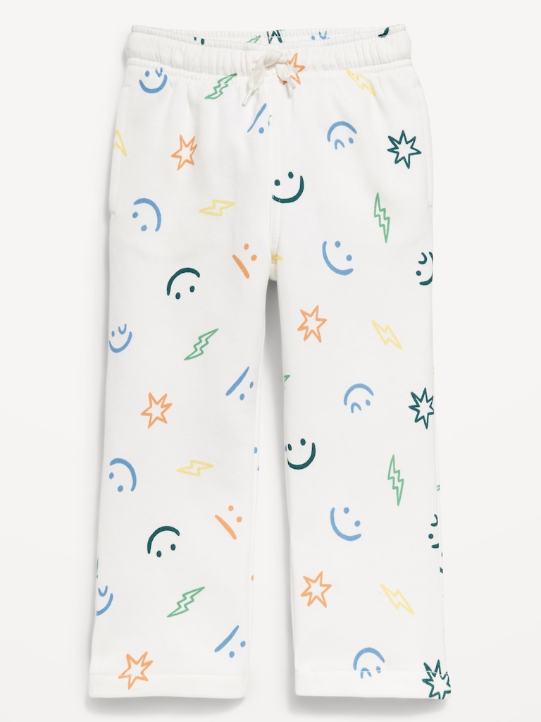 Favorite Fleece Baggy Straight-Leg Sweatpants for Toddler Boys