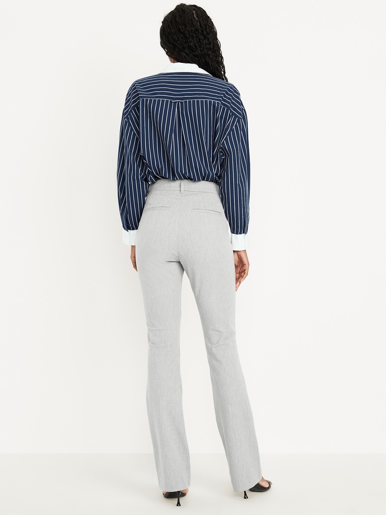 High-Waisted Pixie Flare Pants