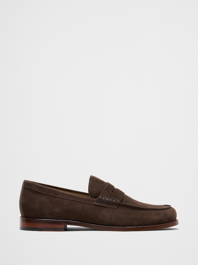 Classic Suede Penny Loafer