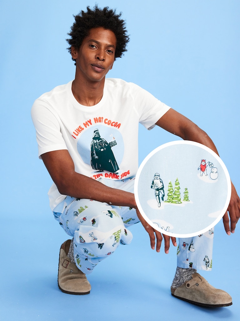 Old Navy x Star Wars Printed Flannel Pajama Pants for Men