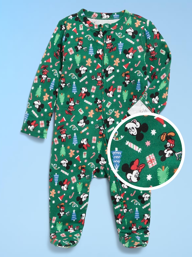 Old Navy x Disney 2-Way-Zip Sleep & Play Footed One-Piece for Baby