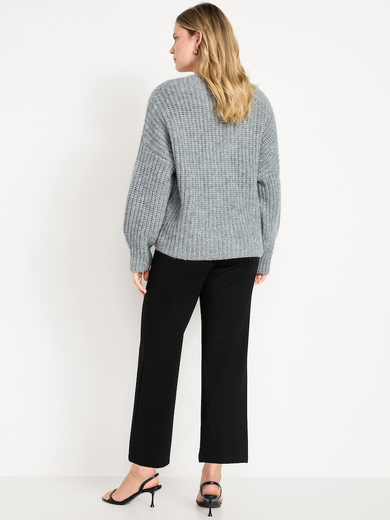 Maternity Full-Panel Stevie Straight Pants