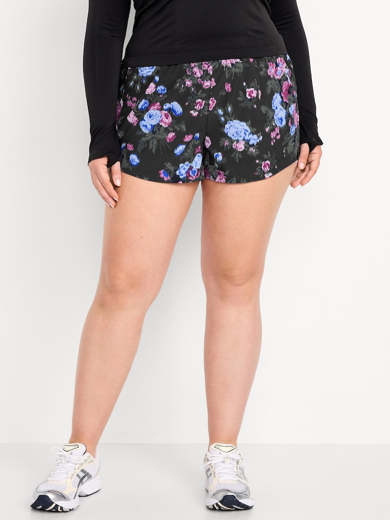 Mid-Rise StretchTech Run Shorts -- 3-inch inseam