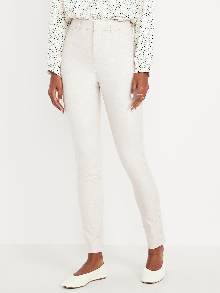 High-Waisted Pixie Skinny Ankle Pants