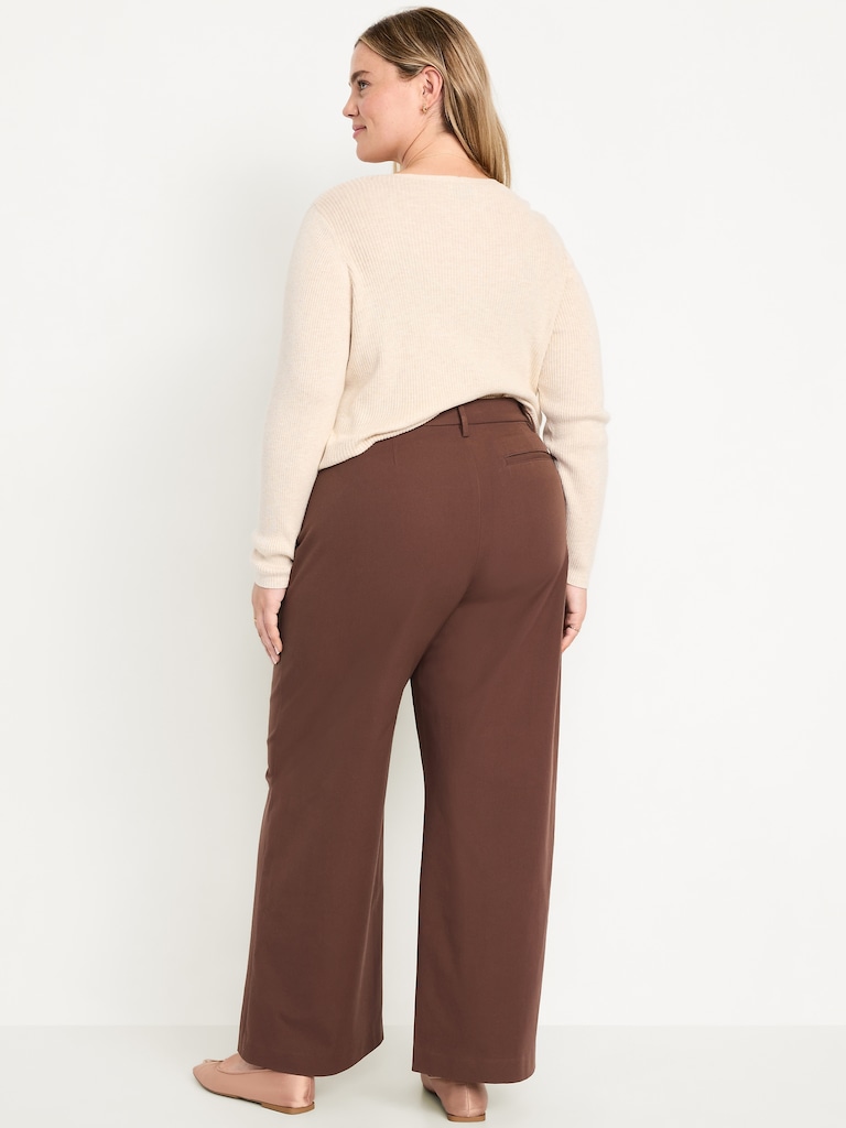 High-Waisted Pixie Super Wide-Leg Pants