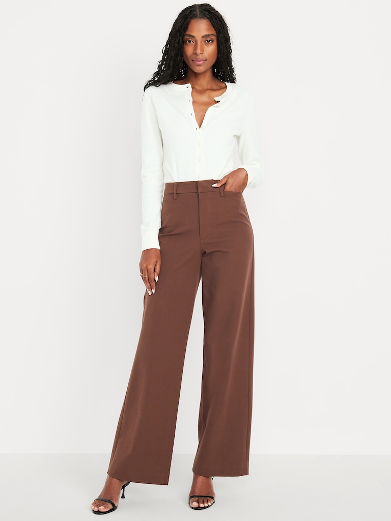 High-Waisted Pixie Super Wide-Leg Pants