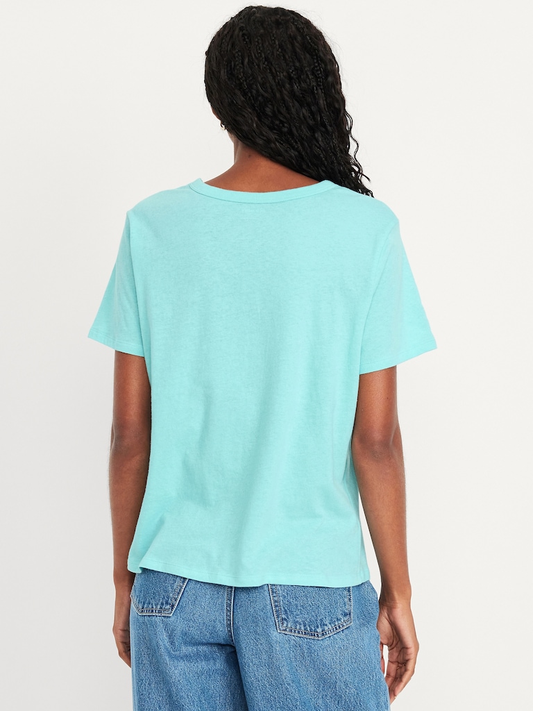 Crew-Neck Logo-Graphic T-Shirt