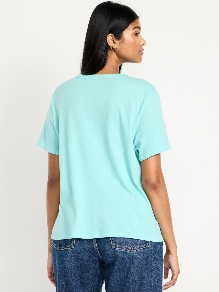 Crew-Neck Logo-Graphic T-Shirt