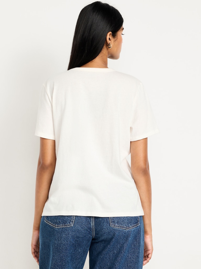 EveryWear Crew-Neck Graphic T-Shirt