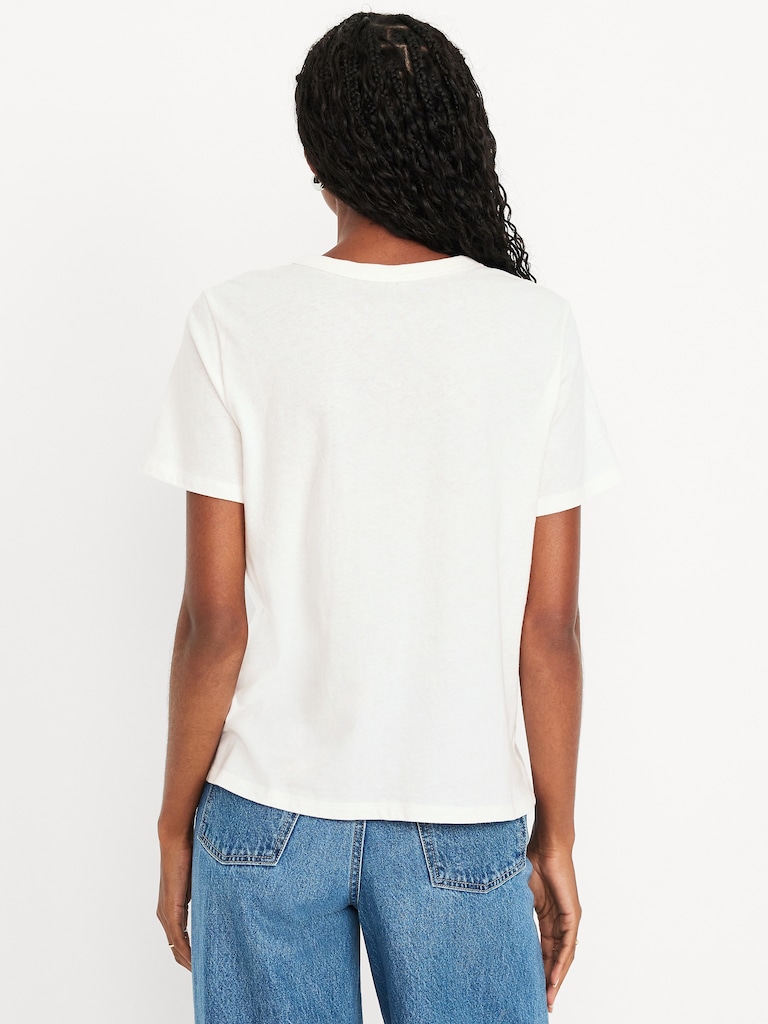 EveryWear Crew-Neck Graphic T-Shirt