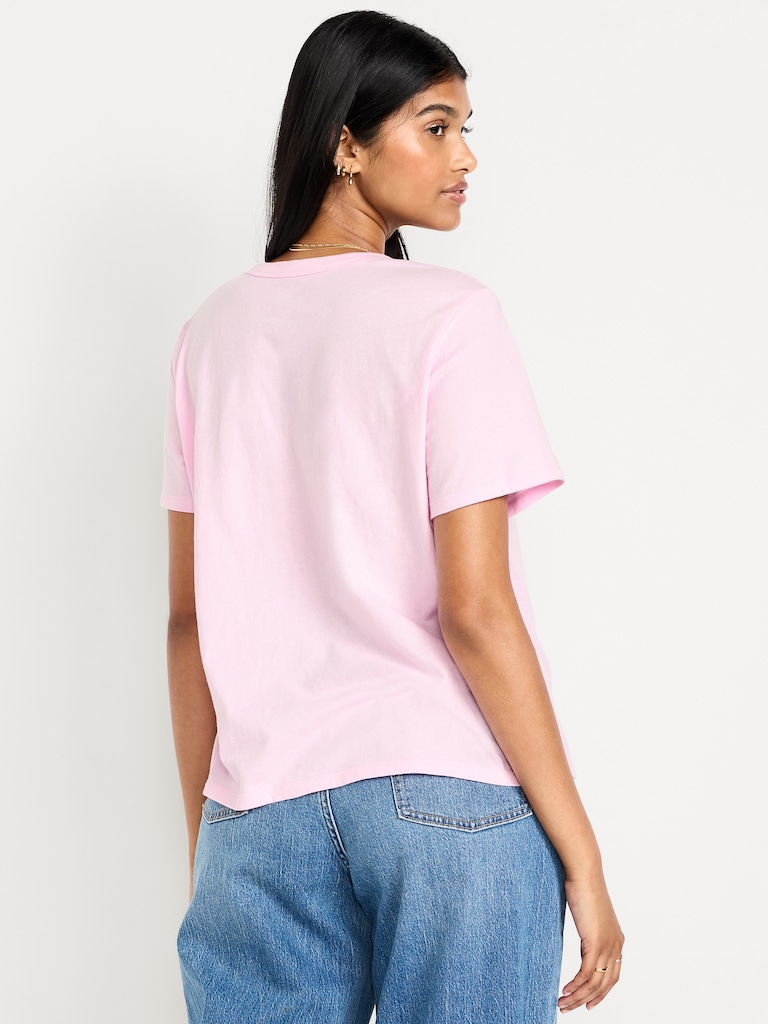 Crew-Neck Logo-Graphic T-Shirt