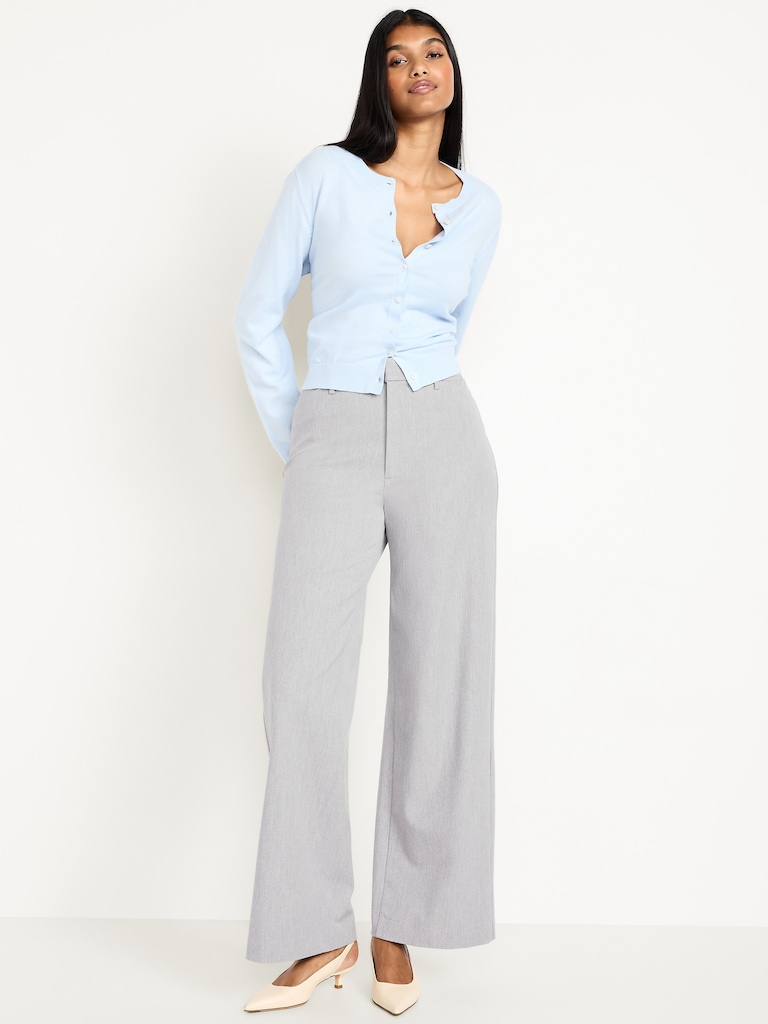 High-Waisted Pixie Super Wide-Leg Pants