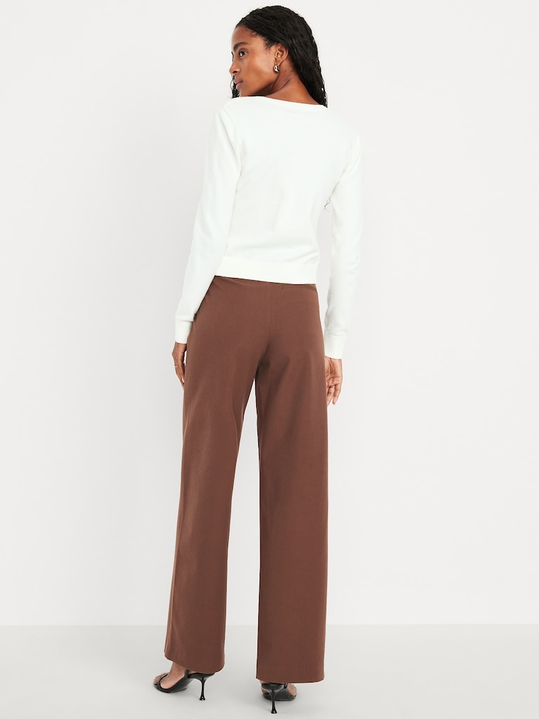 High-Waisted Pixie Super Wide-Leg Pants
