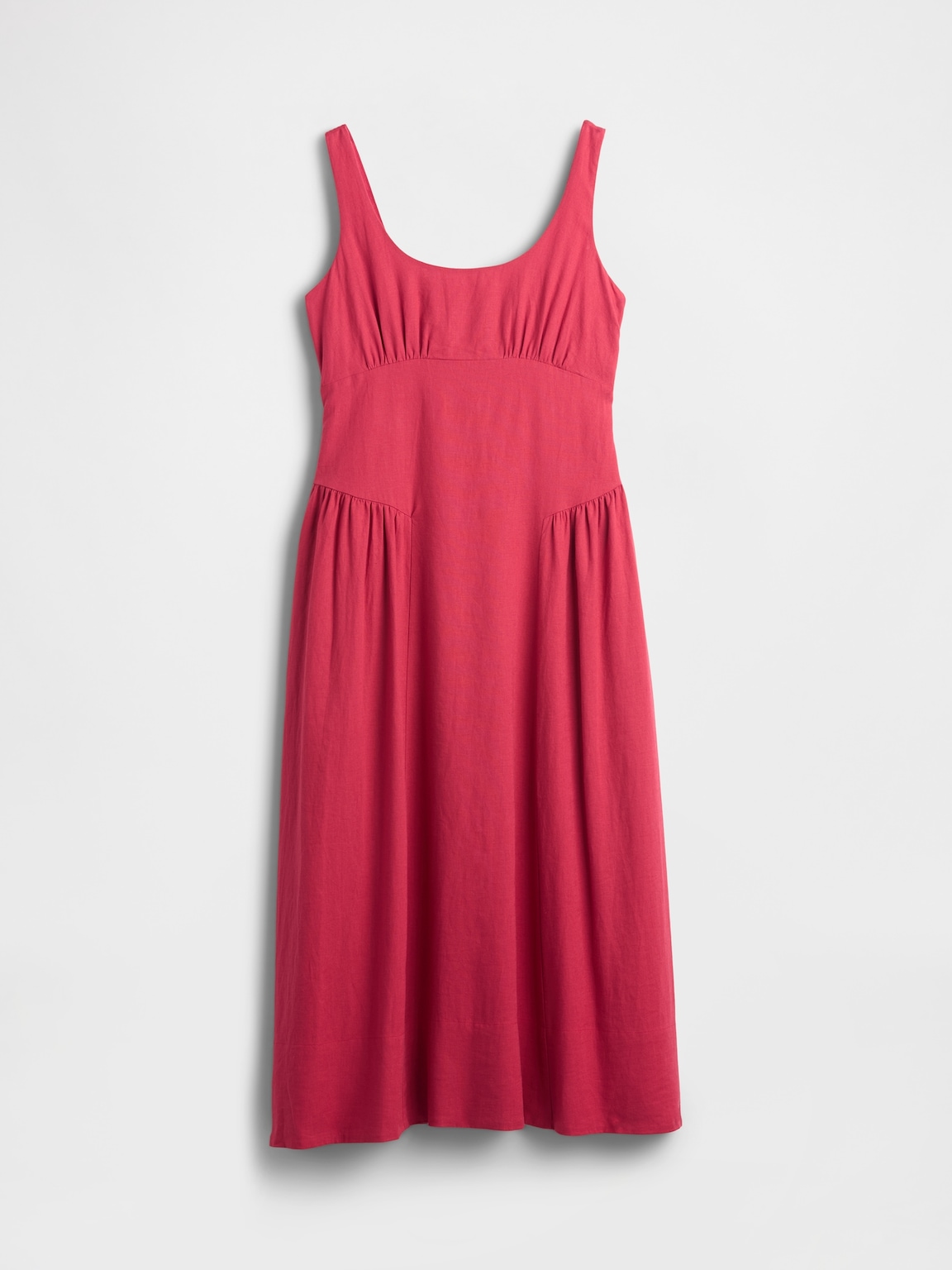 Shirred Maxi Dress