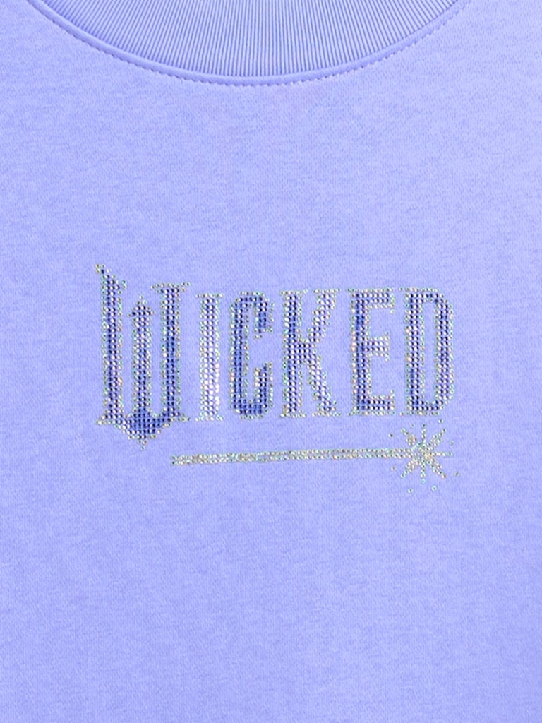 VintageSoft Wicked Crop Wedge Sweatshirt