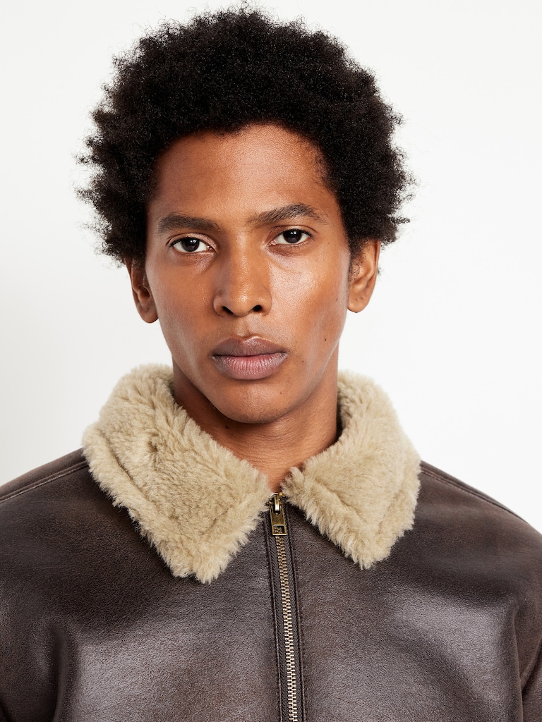 Shearling Aviator Jacket