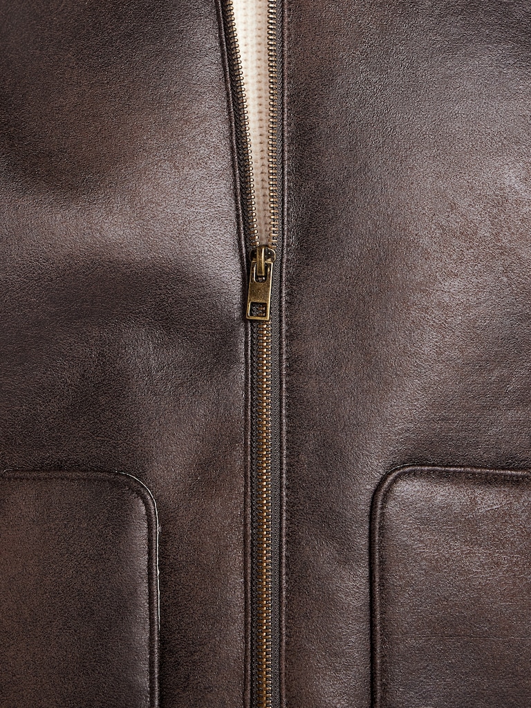 Shearling Aviator Jacket