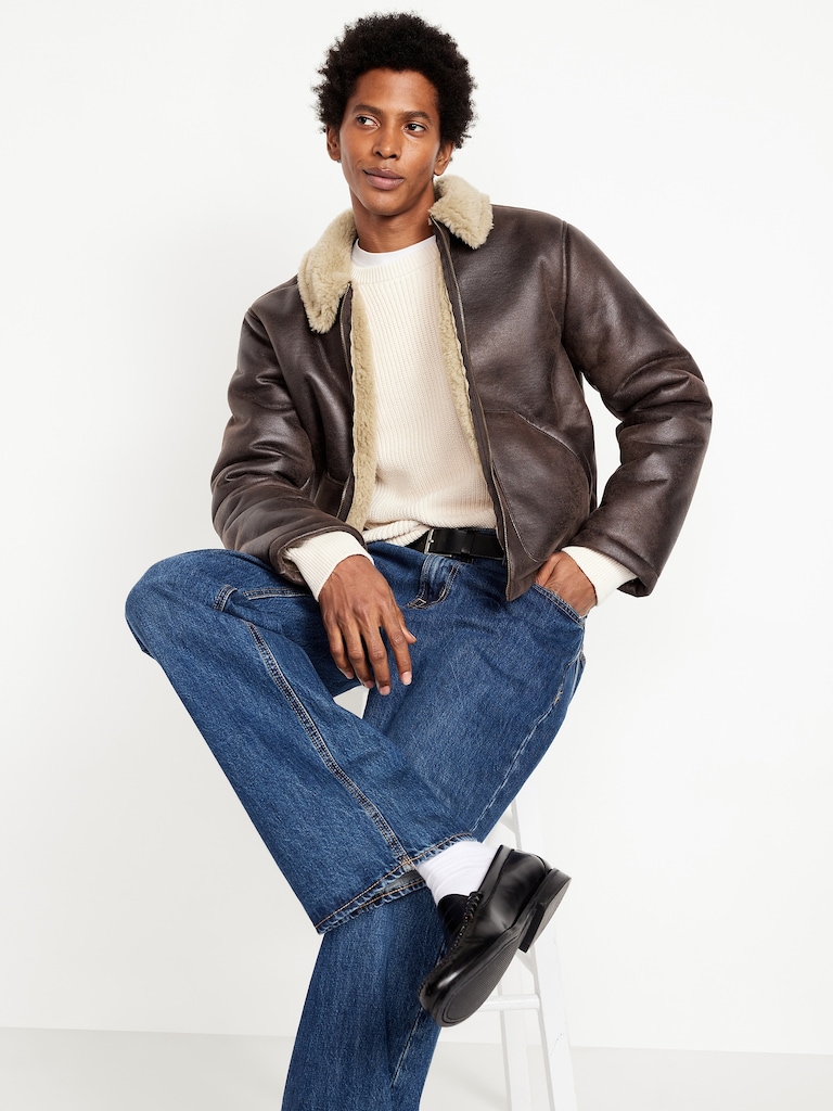 Shearling Aviator Jacket