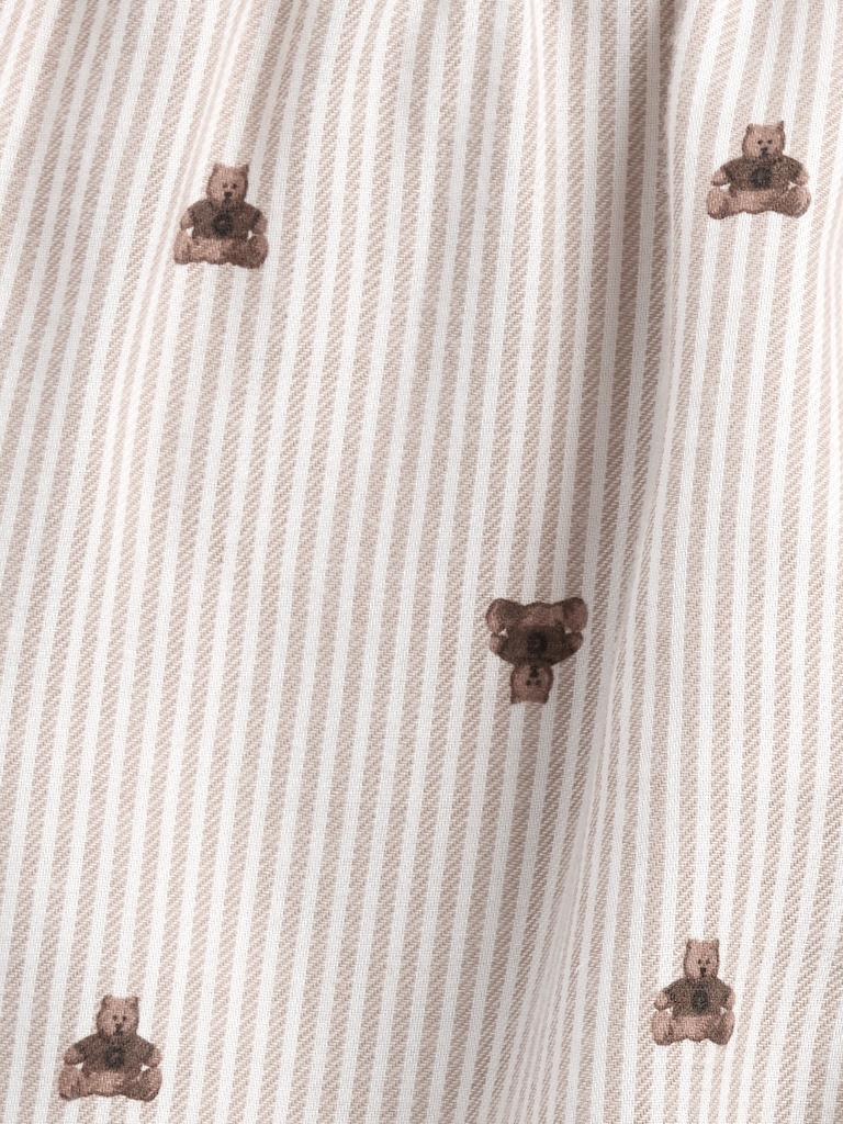 Kids Recycled Flannel PJ Boxer Shorts