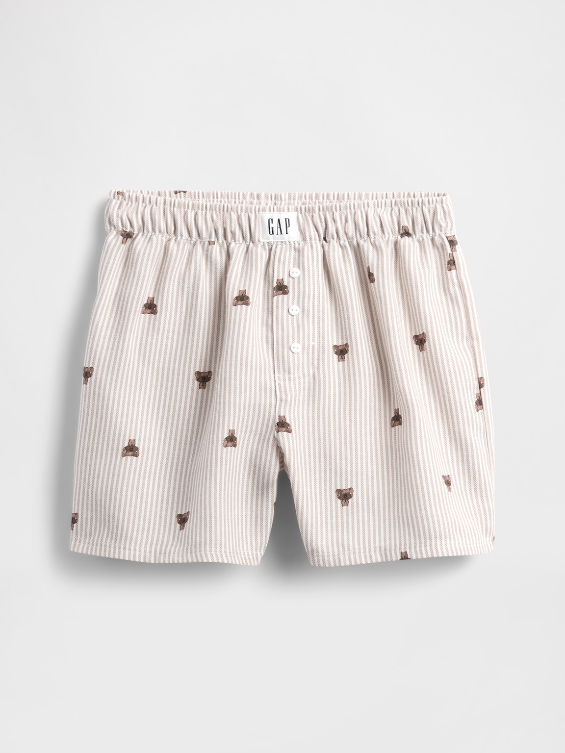 Kids Recycled Flannel PJ Boxer Shorts