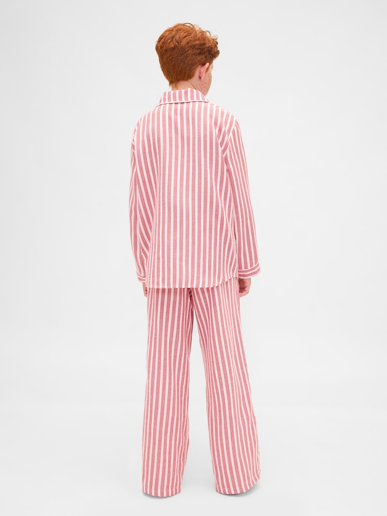 Kids Recycled Flannel PJ Set