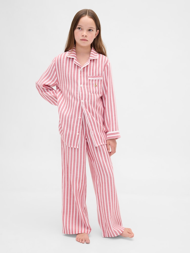 Kids Recycled Flannel PJ Set
