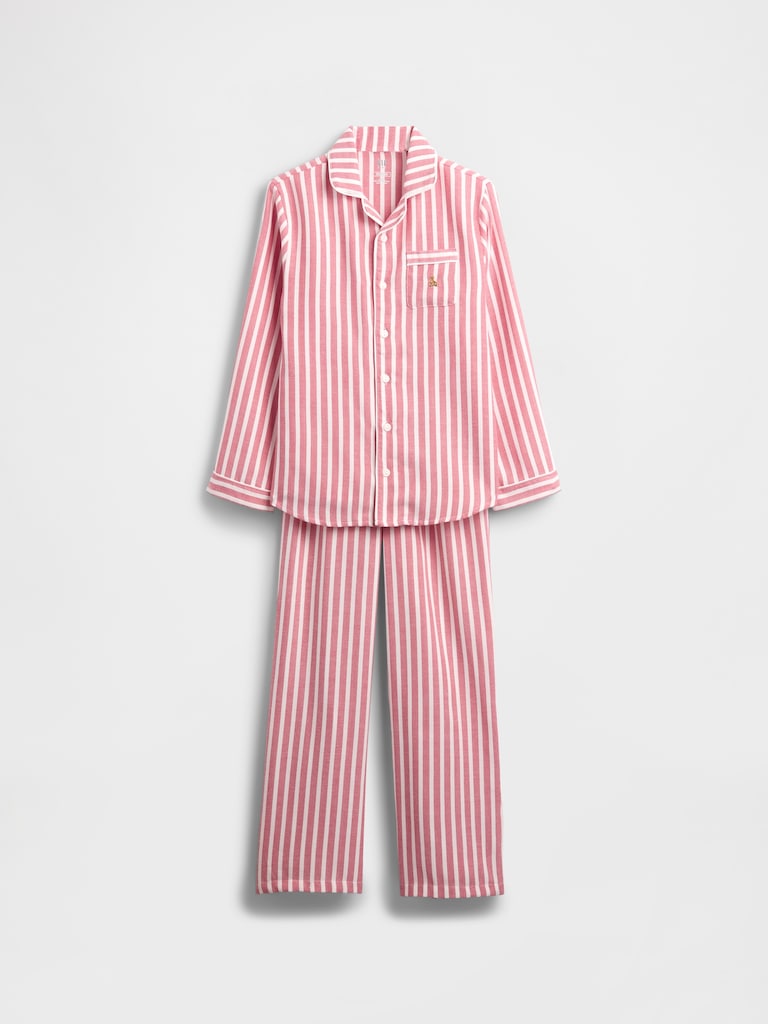 Kids Recycled Flannel PJ Set