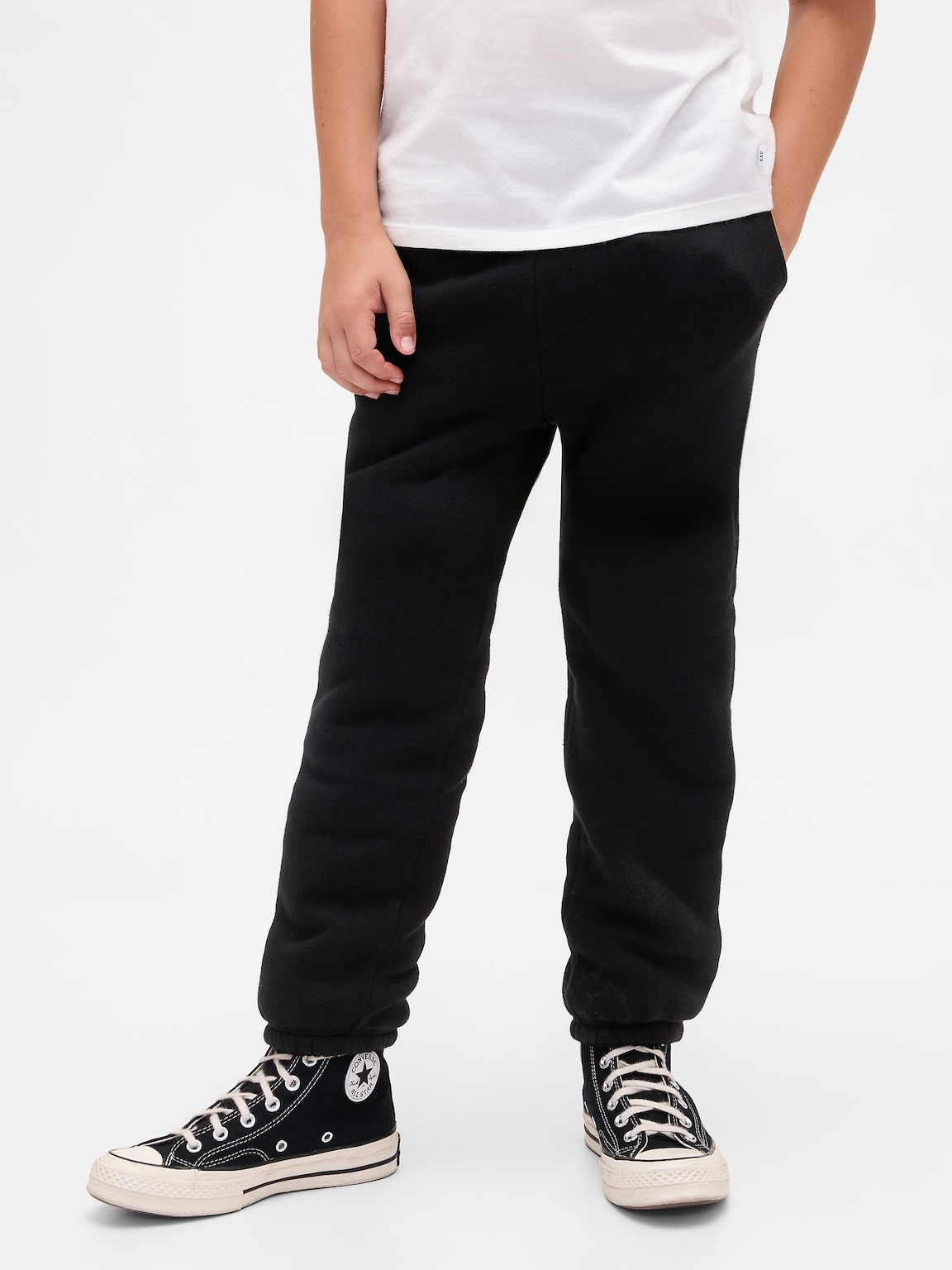 Kids Relaxed Sherpa-Lined Joggers