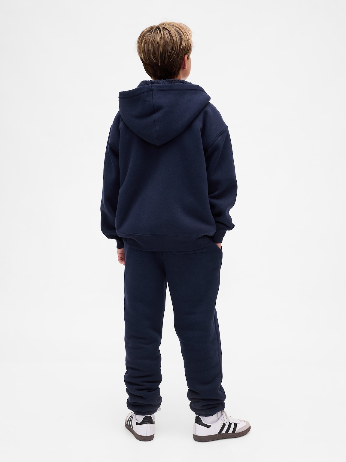 Kids Relaxed Sherpa-Lined Joggers