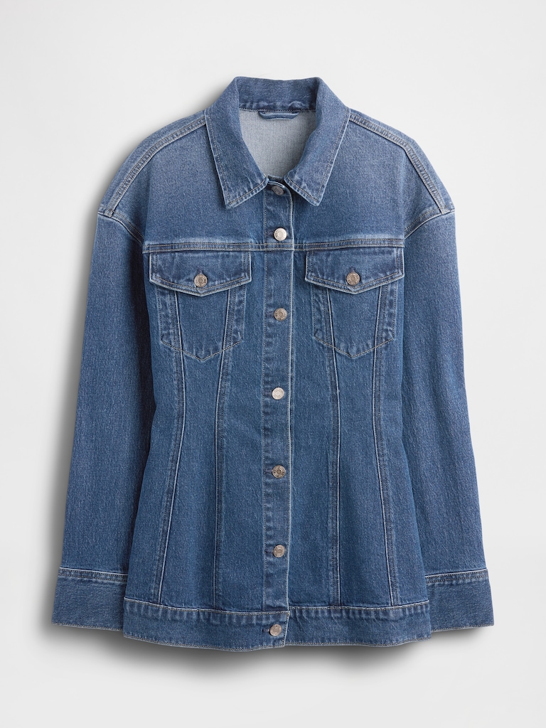Fitted Icon Denim Jacket
