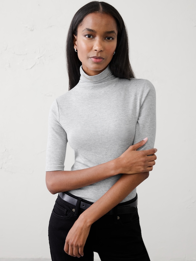 Soft Luxe Turtleneck Top