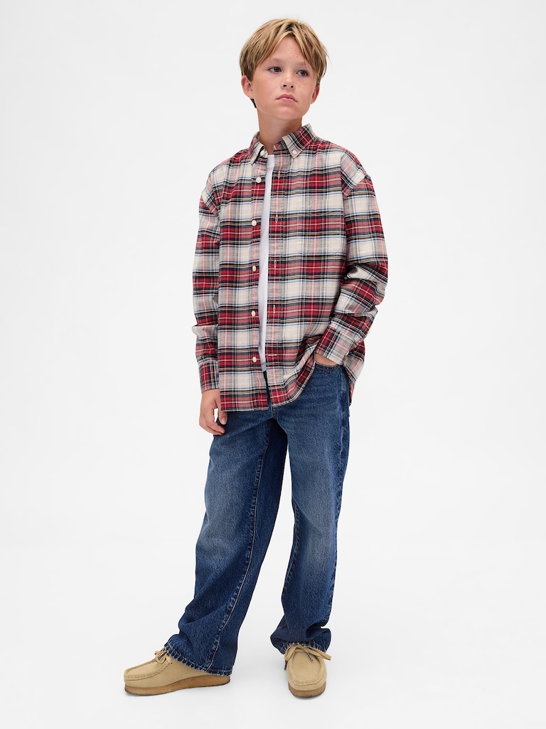 Kids Relaxed Oxford Shirt