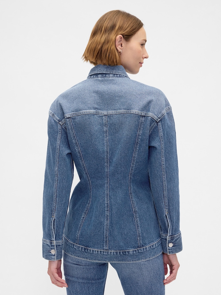 Fitted Icon Denim Jacket