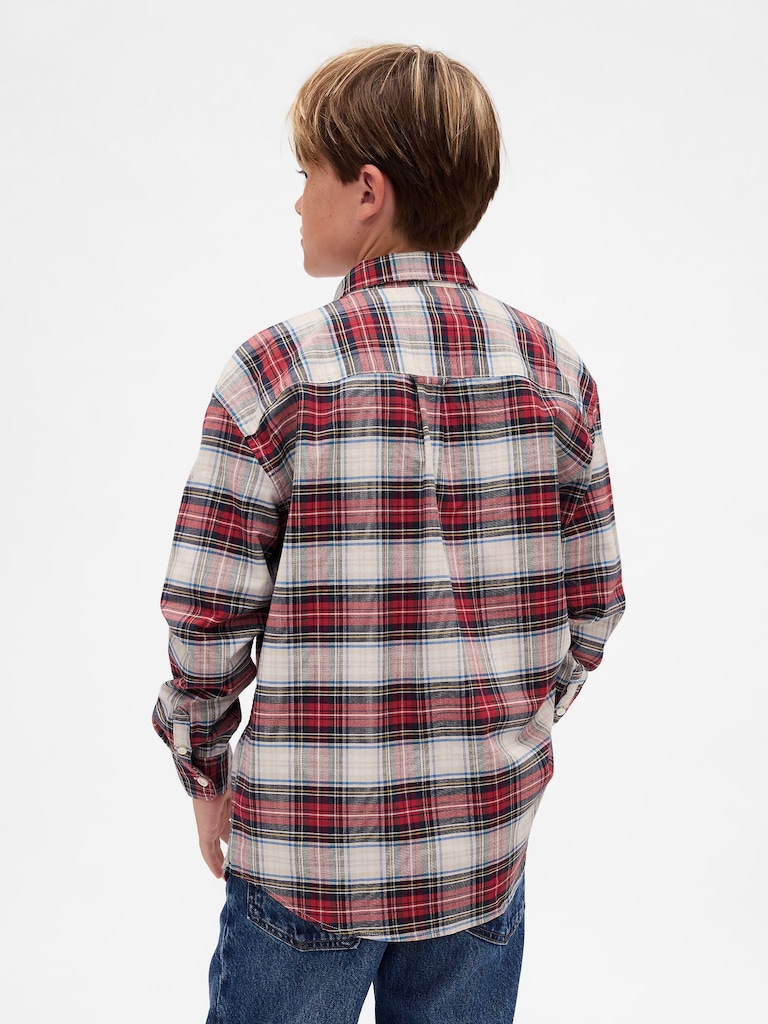 Kids Relaxed Oxford Shirt