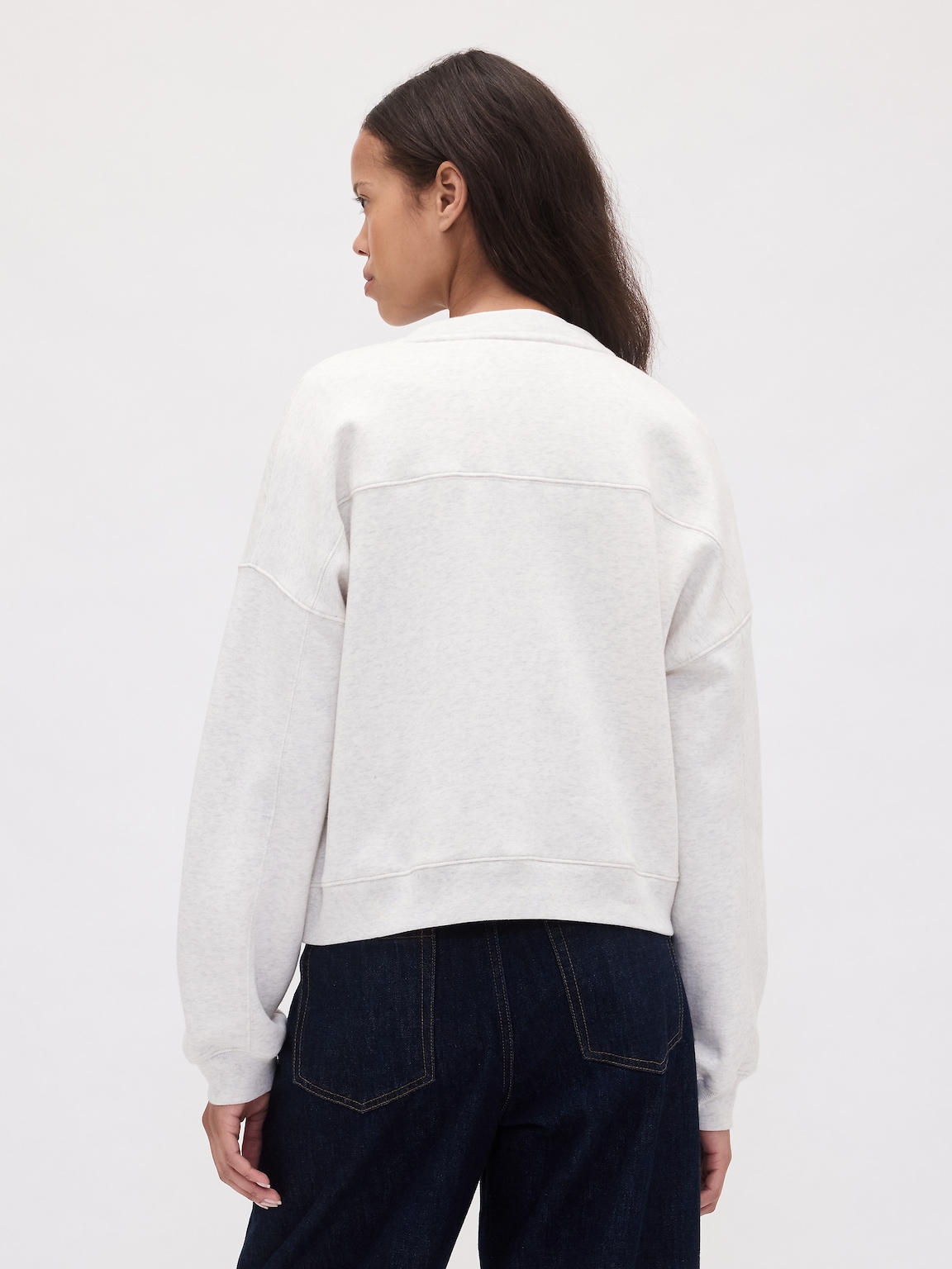 VintageSoft Wedge Crewneck Sweatshirt
