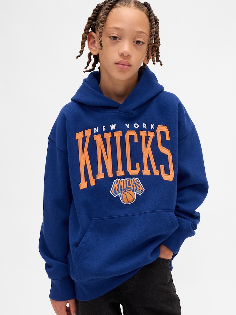 Kids NBA New York Knicks VintageSoft Relaxed Hoodie