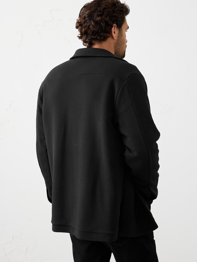 Sherpa Lined Shirt Jacket
