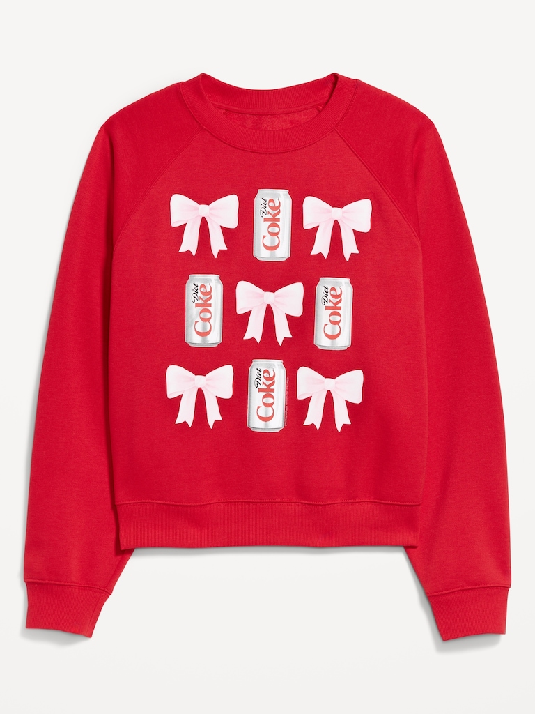 Diet Coke® Oversized Raglan Sweatshirt