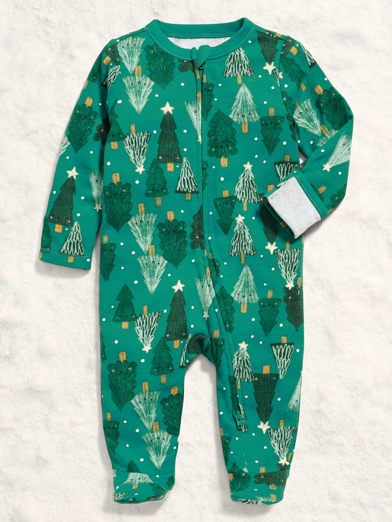 2-Way-Zip Sleep & Play Footed One-Piece for Baby