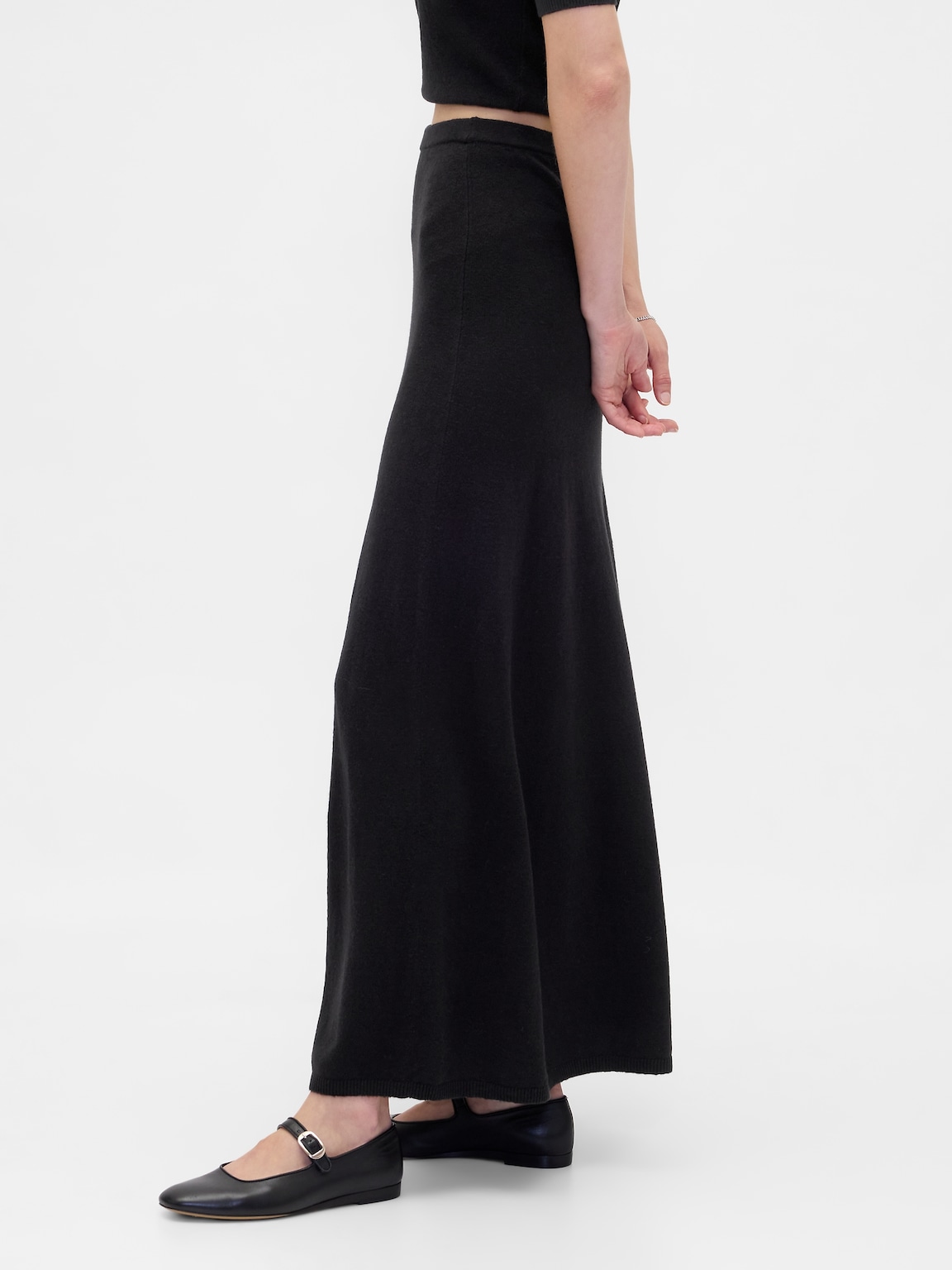 CashSoft Maxi Sweater Skirt