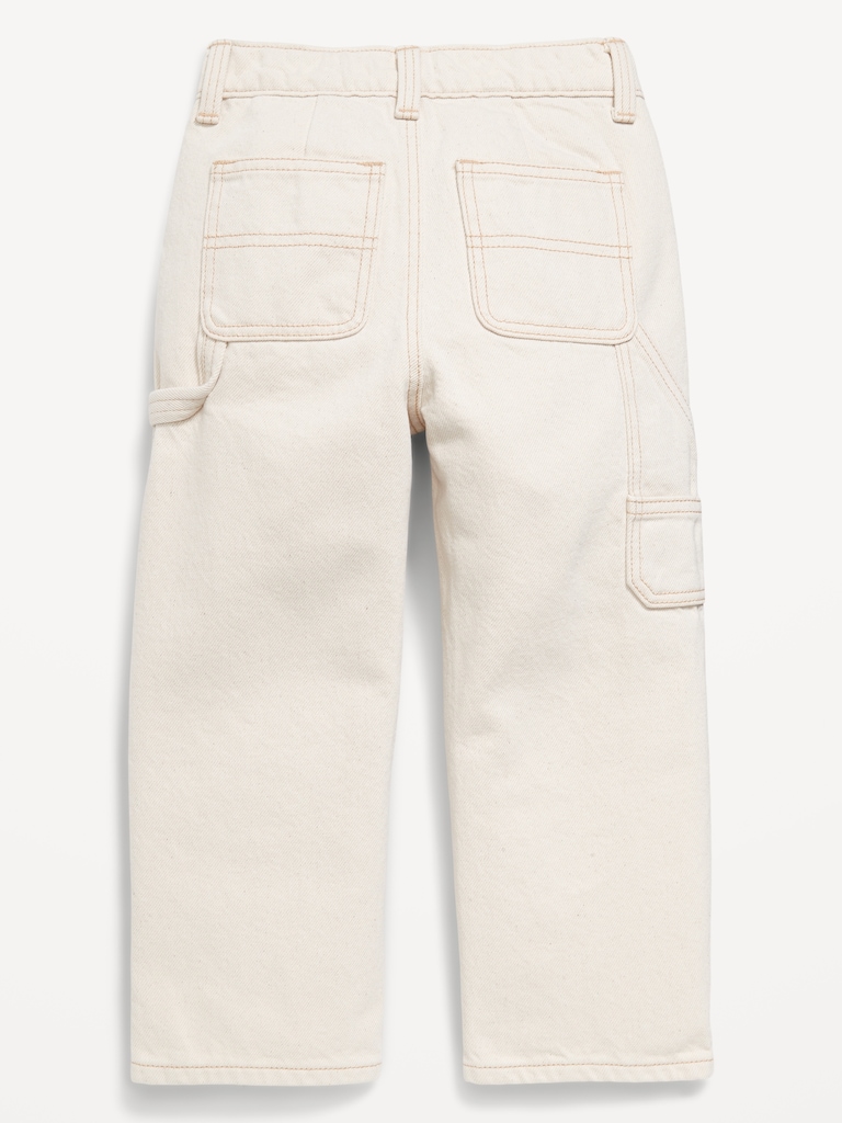 Baggy Carpenter Utility Jeans for Toddler Boys