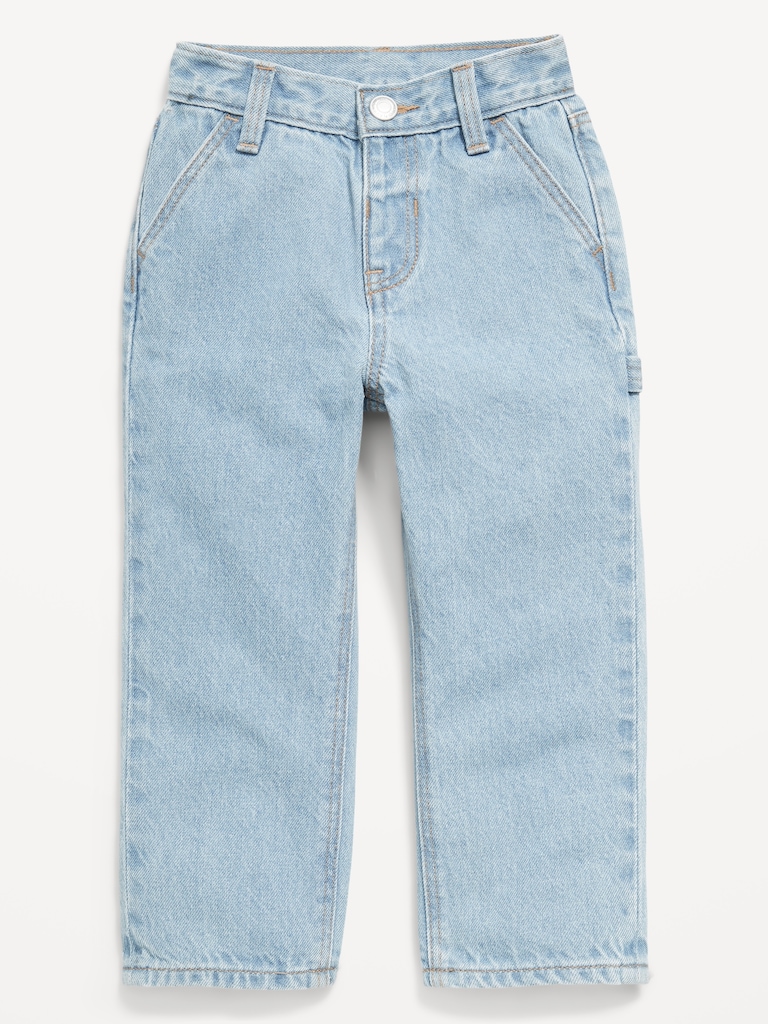 Baggy Carpenter Utility Jeans for Toddler Boys