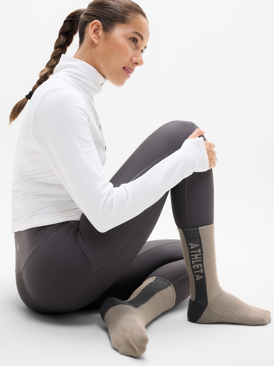 Athleta Performance Wool Crew Sock
