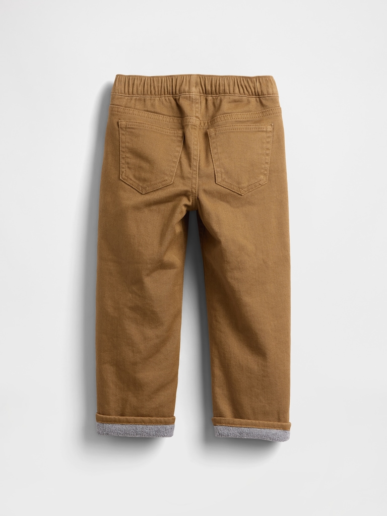 Baby & Toddler Cozy-Lined Baggy Jeans